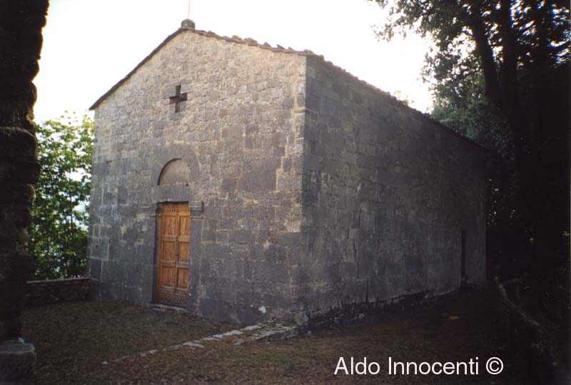 ORATORIO DI S. BARTOLOMEO A CUNE DI BORGO A MOZZANO
